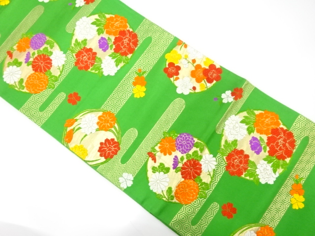 JAPANESE OBI FOR KIDS / WOVEN EGASUMI PATTERN